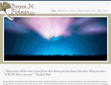 Tablet Screenshot of doreenfishman.com